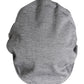 Gray Cotton Newsboy Capello Cabbie Hat