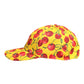Yellow Cotton Printed 6 Panels Baseball Cap