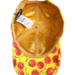 Yellow Cotton Printed 6 Panels Baseball Cap