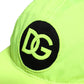 Yellow Green DG Logo 6 Panels Baseball Cap