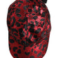 Red Leopard DG Logo 6 Panels Baseball Cap
