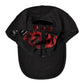 Black Cotton Logo Patch 6 Panels Baseball Cap