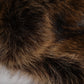 Brown Fur Women Bucket Hat