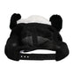 Black White Panda Fur Women Baseball Cap
