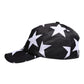 Black Star Print Polyester Baseball Cap