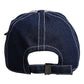 Blue Crystal Embellishment Baseball Cap