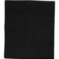 Black Cashmere Knitted Neck Warmer Foulard Scarf