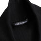 Black Cashmere Knitted Neck Warmer Foulard Scarf