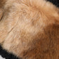 Black Brown Dyed Rabbit Real Fur Winter Beanie Hat
