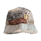 Multicolor Patchwork Embellished Bucket Hat