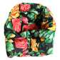 Multicolor Floral Print Whole Head Wrap Hat