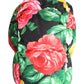 Multicolor Floral Print Whole Head Wrap Hat