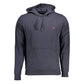 Blue Cotton Men Sweater