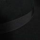 Black Wide Brim Trilby Fedora Hat