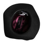 Black Wide Brim Trilby Fedora Hat