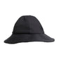 Black Cotton Wide Brim Bucket Hat