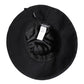 Black Cotton Wide Brim Bucket Hat
