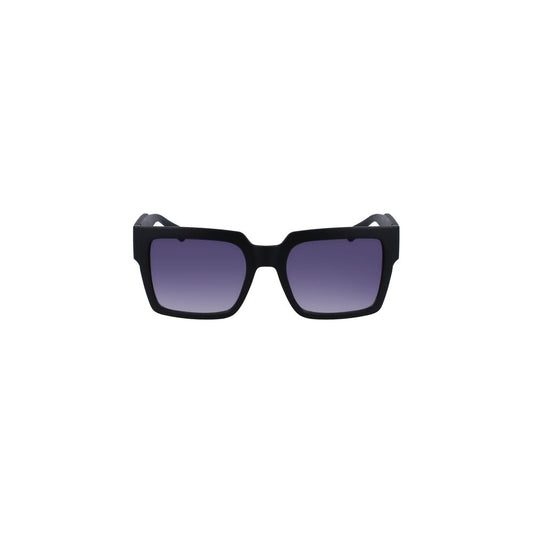 Black Plastic Women Sunglass