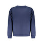 Blue Cotton Men Sweater