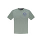 Green Cotton Men T-Shirt
