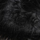 Black Acrylic Fur Womens Bucket Hat