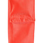 Orange Nylon Stretch Women Neck Warmer Scarf