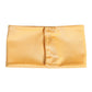 Yellow Nylon Stretch Women Neck Warmer Scarf