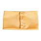 Yellow Nylon Stretch Women Neck Warmer Scarf