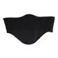 Black Cotton Waist Tuxedo Belt Cummerbund