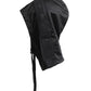 Black Polyester Whole Head Wrap Hat