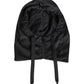 Black Polyester Whole Head Wrap Hat