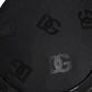 Black DG Monogram Polyester Jacquard Bucket Hat