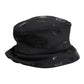 Black DG Monogram Polyester Jacquard Bucket Hat
