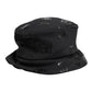 Black DG Monogram Polyester Jacquard Bucket Hat