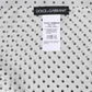 White Polka Dots Polyester Wrap Shawl Scarf