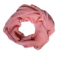Pink Silk Rectangle Women Wrap Shawl Scarf
