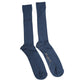 Blue Cotton DG Logo Over The Calf Socks