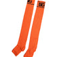 Orange Cotton DG Logo Print Open Toe Socks
