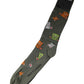 Green Nylon DG Bear Printed Mid Calf Socks
