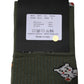 Green Nylon DG Bear Printed Mid Calf Socks