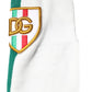 Multicolor Cotton DG Logo Patch Mid Calf Socks