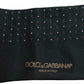 Black Polka Dots Cotton Mid Calf Socks