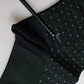 Black Polka Dots Cotton Mid Calf Socks