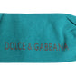Green Gray Stretch DG Logo Mid Calf Socks
