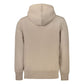 Beige Cotton Men Sweater