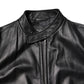 Black Sheep Leather Biker Full Zip Jacket