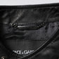 Black Sheep Leather Biker Full Zip Jacket