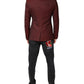 Maroon Wool Slim Fit Men Coat Jacket Blazer