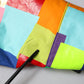Multicolor Cotton Full Zip Men Biker Jacket
