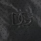 Black Long Sleeves Full Zip Bomber Jacket